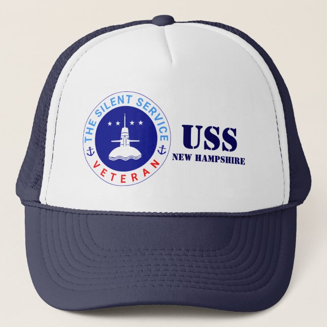 Gorra De Camionero El silencioso veterano de servicio elegante (Anverso)