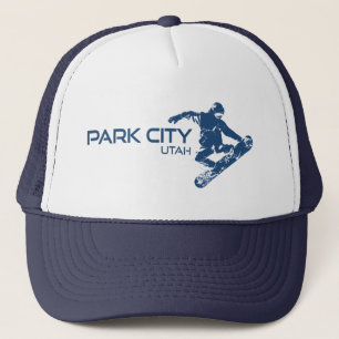 Gorra De Camionero El Snowboarder de Park City Utah