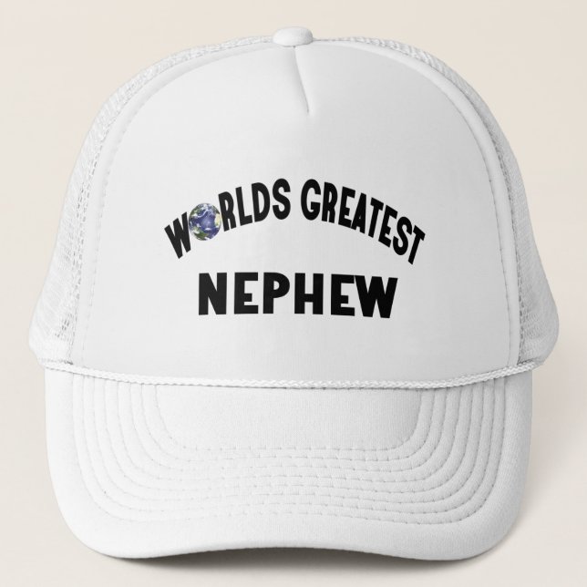 Gorra De Camionero El sobrino más grande de los mundos (Anverso)