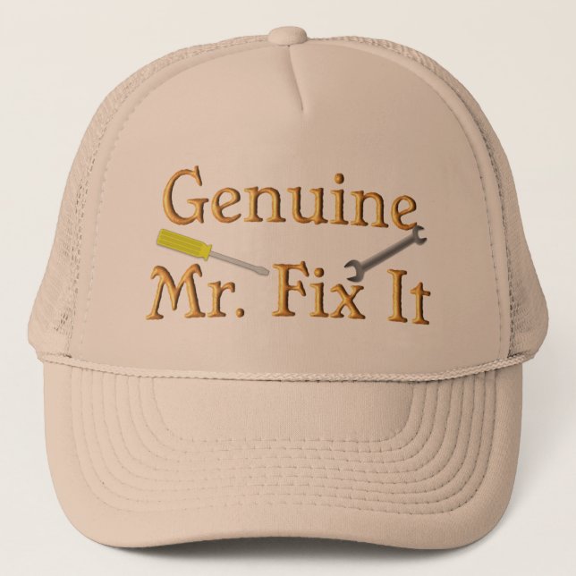 Gorra De Camionero El Sr. Fix. (Anverso)