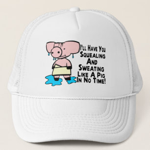 Gorra De Camionero El sudar como un cerdo