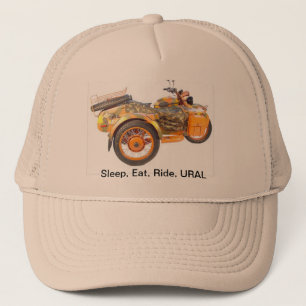 Gorra De Camionero El sueño, come, monta, URAL