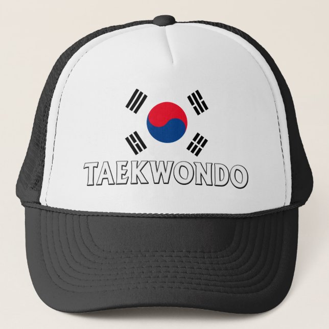 Gorra De Camionero El Taekwondo (Anverso)