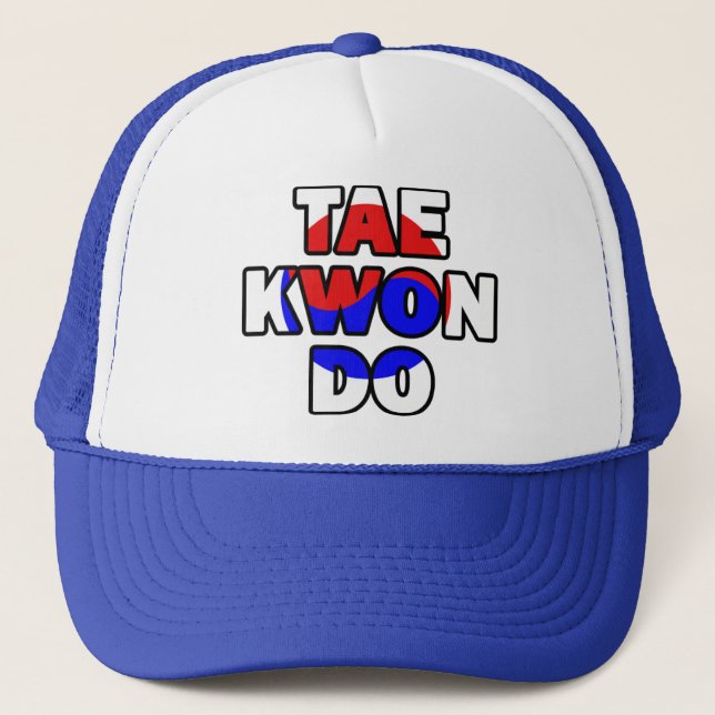 Gorra De Camionero El Taekwondo 006 (Anverso)
