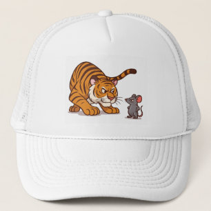 Gorra De Camionero "El tamaño no me asusta - El movimiento del ratón 