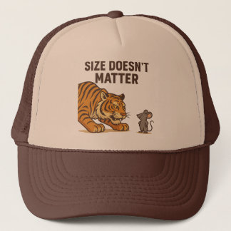 Gorra De Camionero El tamaño no me asusta - el movimiento del ratón c