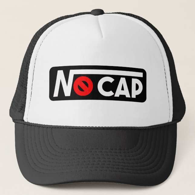 Gorra De Camionero El tapón "No Cap" (Anverso)