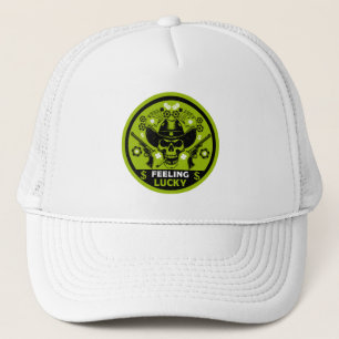 Gorra De Camionero El tema del póquer es afortunado