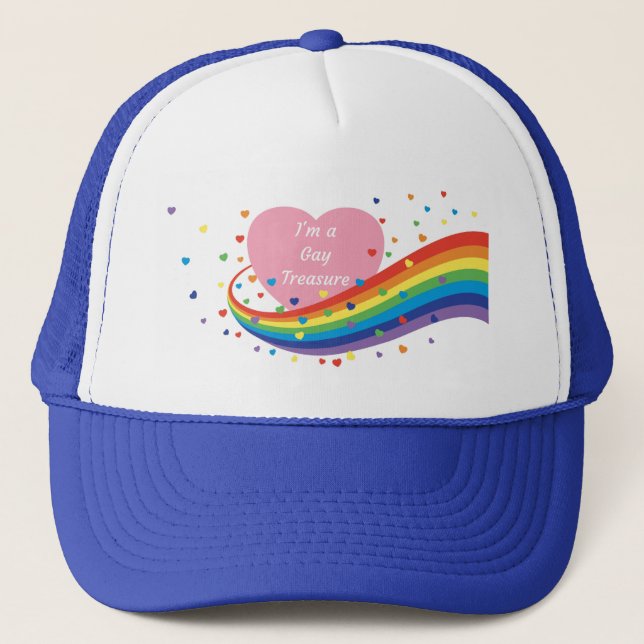 Gorra De Camionero El tesoro gay (Anverso)