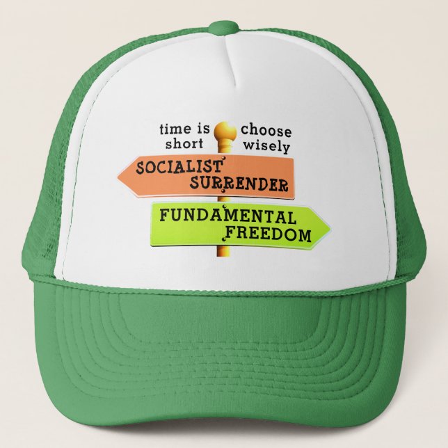 Gorra De Camionero El tiempo es corto (Anverso)