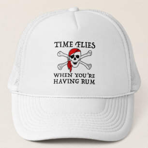 Gorra De Camionero El tiempo vuela cuando tienes Rum
