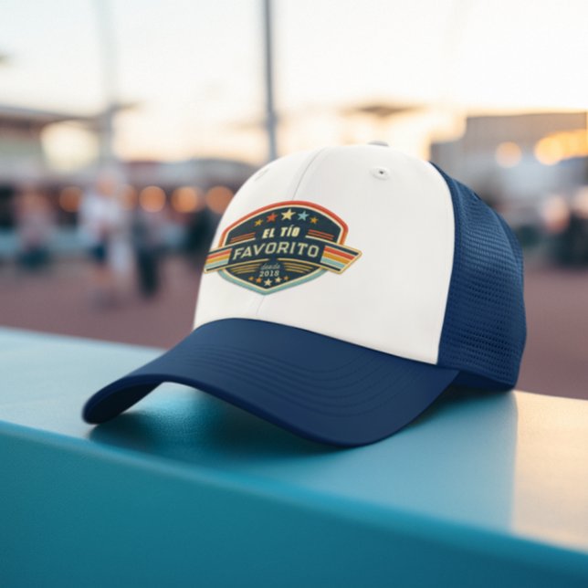 Gorra De Camionero El Tío Favorito Custom Year Patch Design (Subido por el creador)