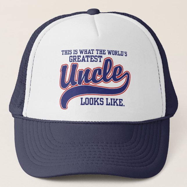 Gorra De Camionero El tío más grande del mundo (Anverso)