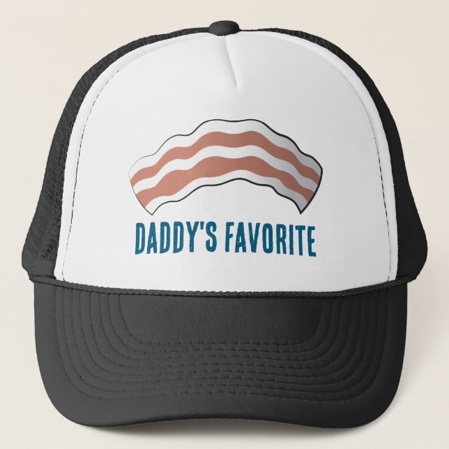 Gorra De Camionero El Tocino Favorito de Papá (Anverso)