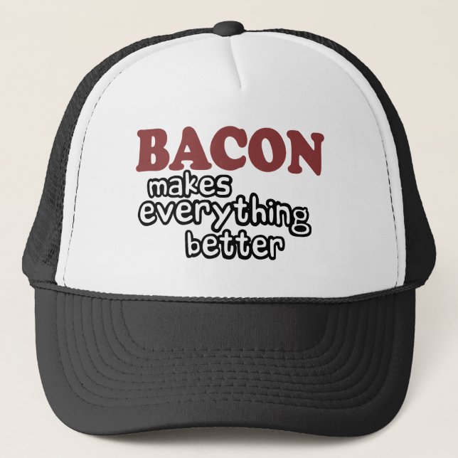 Gorra De Camionero el tocino hace todo mejor (Anverso)