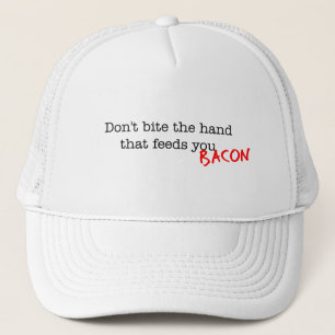 Gorra De Camionero El tocino no muerde la mano