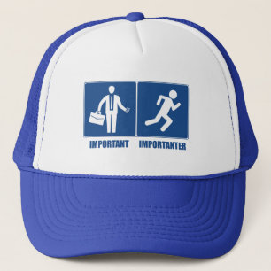 Gorra De Camionero El trabajo es importante, la ejecución es importan