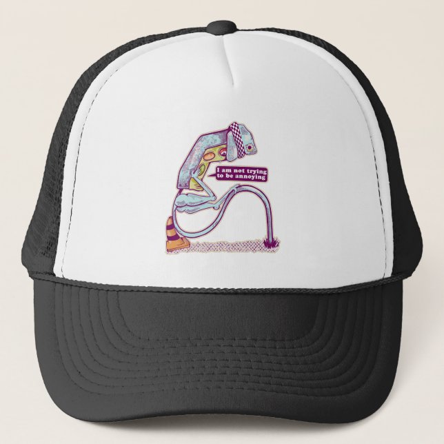 Gorra De Camionero El tráfico luce triste (Anverso)