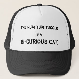 Gorra De Camionero El Tum Tugger del ron es un gato BI-Curioso