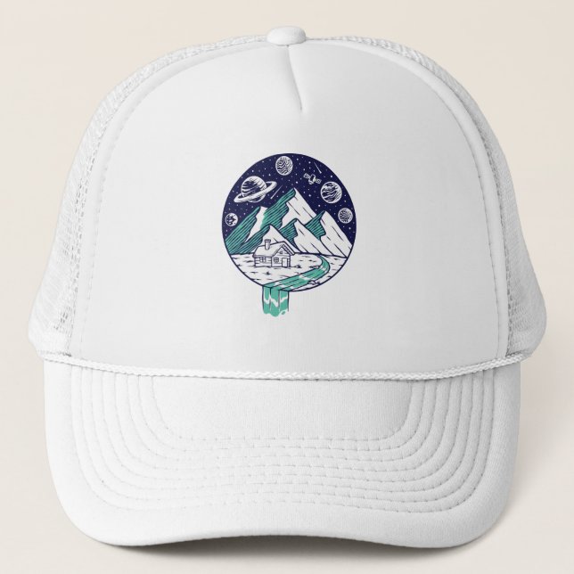 Gorra De Camionero El universo (Anverso)