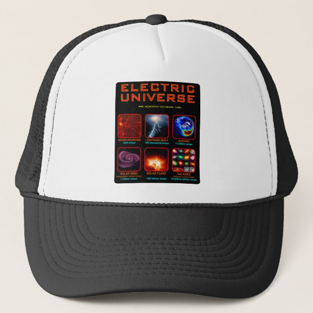 Gorra De Camionero El universo eléctrico (Anverso)