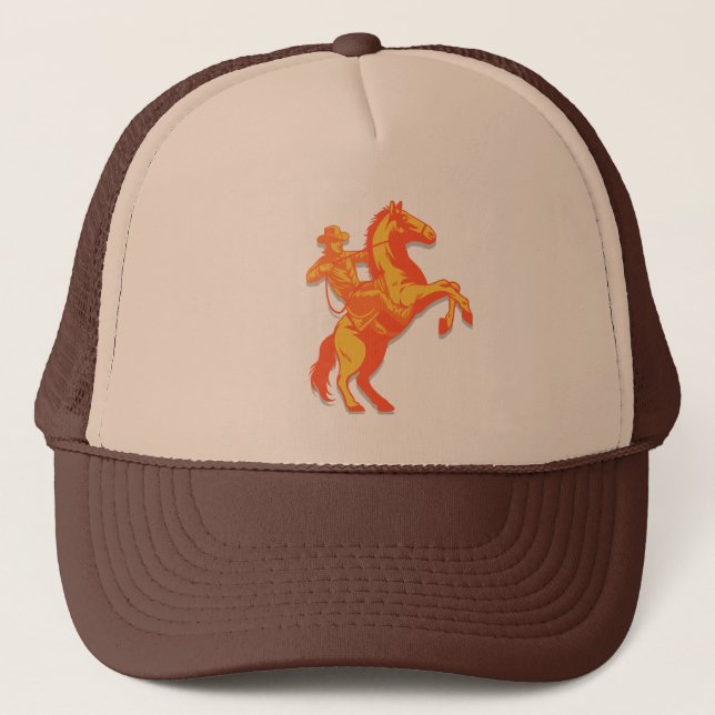 Gorra De Camionero El vaquero (Anverso)