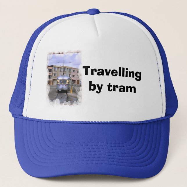 Gorra De Camionero El viajar en tranvía (Anverso)