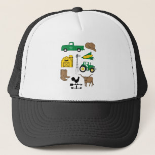 Gorra De Camionero El viejo Macdonald tuvo una granja en la vida de m