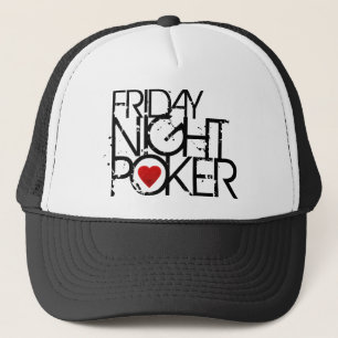 Gorra De Camionero El viernes por la noche póker