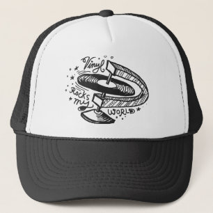 Gorra De Camionero El vinilo oscila mi mundo 1