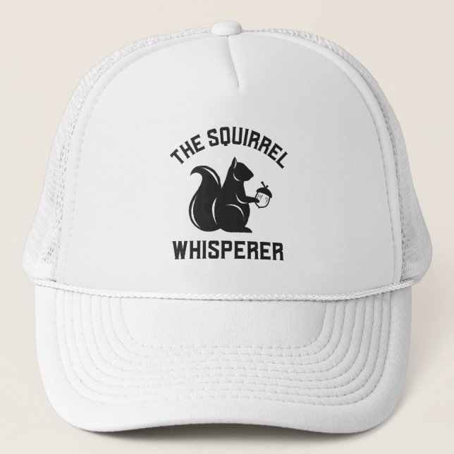 Gorra De Camionero El Whisperer de la ardilla | Squirrel Lover (Anverso)