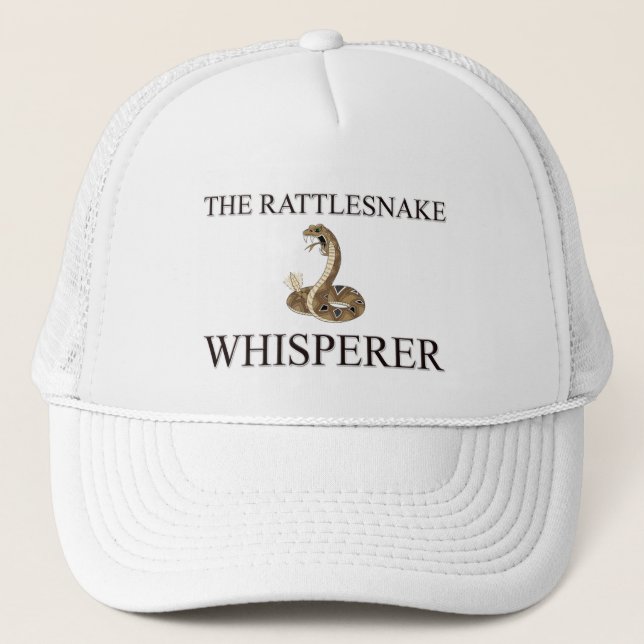 Gorra De Camionero El Whisperer de la serpiente de cascabel (Anverso)