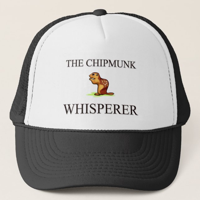 Gorra De Camionero El Whisperer del Chipmunk (Anverso)