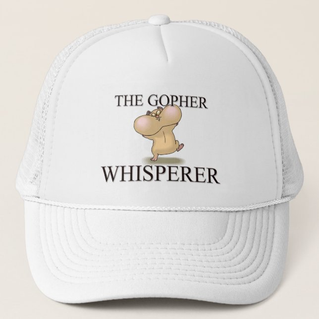 Gorra De Camionero El Whisperer del Gopher (Anverso)