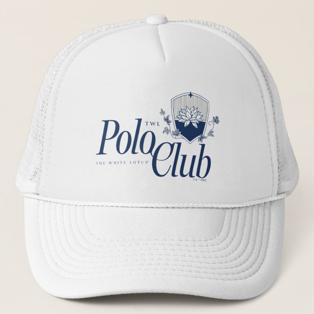 Gorra De Camionero El White Lotus Polo Club (Anverso)