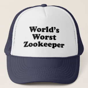 Gorra De Camionero el zookeeper peor del mundo