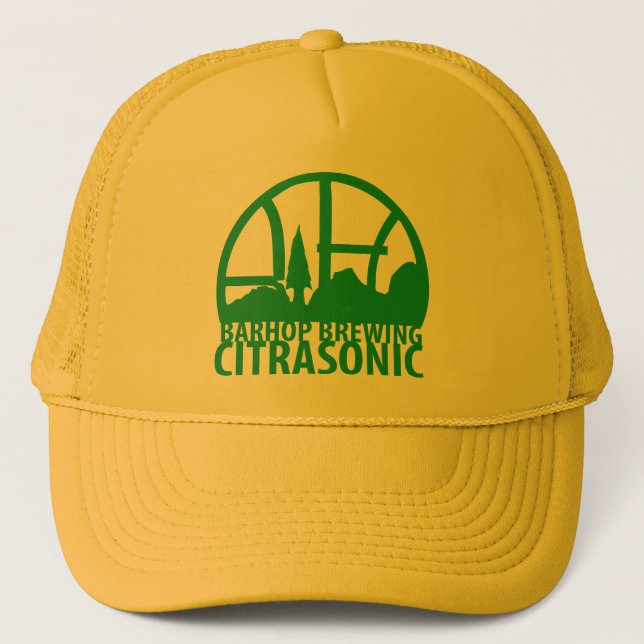 Gorra De Camionero Elaboración de la cerveza de CitraSonic Ipa Barhop (Anverso)