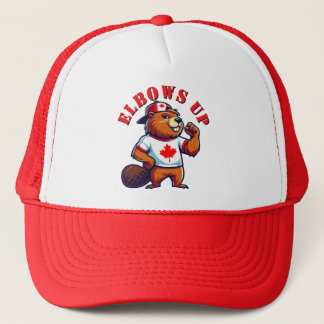 Gorra De Camionero Elbows Up Canadian Beaver