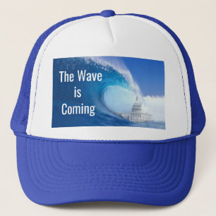 Gorra De Camionero Elecciones de Ola Azul personalizar 2022