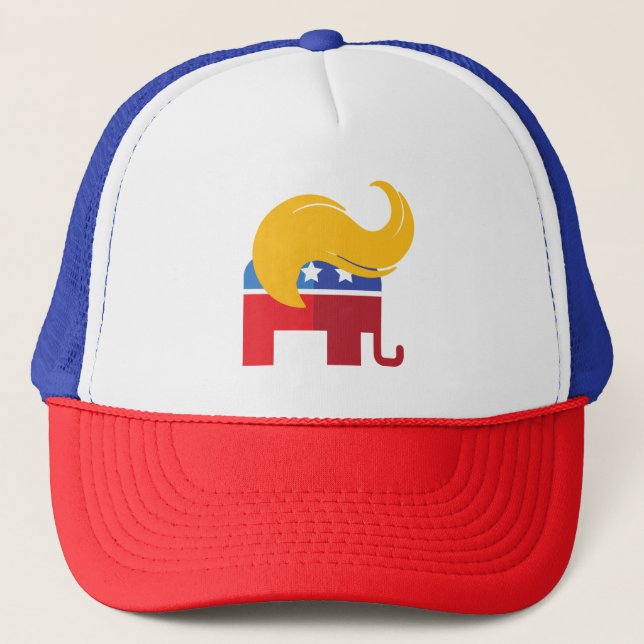 Gorra De Camionero Elecciones presidenciales Trump 2024 (Anverso)