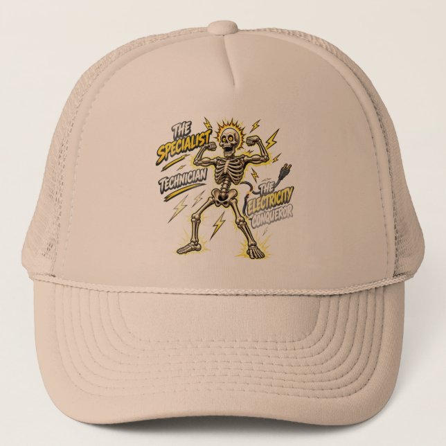 Gorra De Camionero Electrical Technician Cap (Anverso)