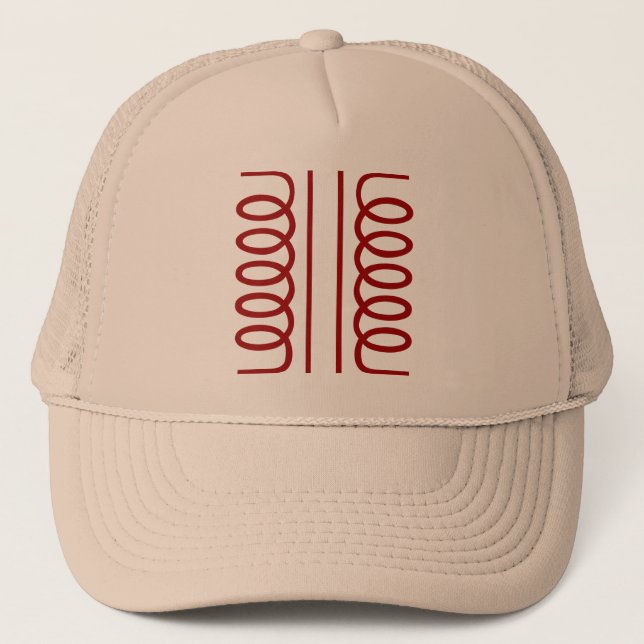 Gorra De Camionero Electrical Transformer Symbol (Anverso)
