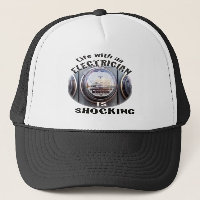 Gorra De Camionero Electricista (Anverso)