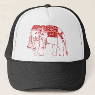 Gorra De Camionero Elefante blanco Erawan tailandés