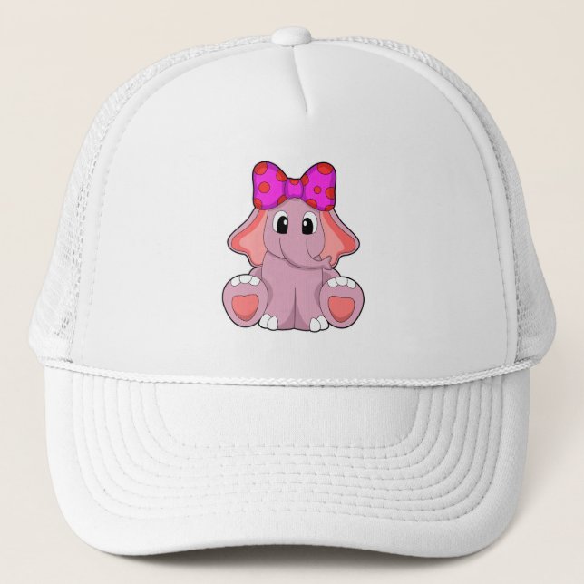 Gorra De Camionero Elefante con cinta de opciones (Anverso)