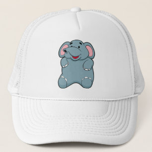 Gorra De Camionero Elefante Cute