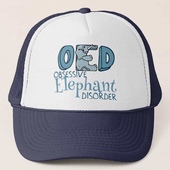 Gorra De Camionero Elefante Cute (Anverso)