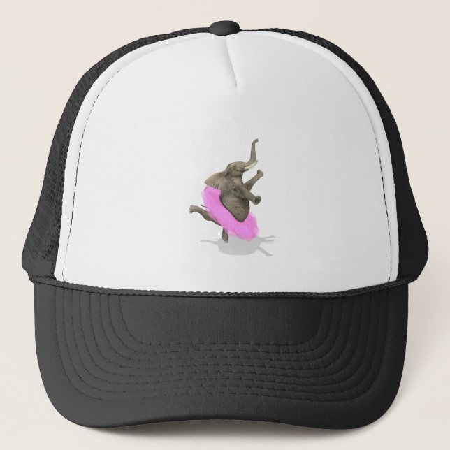 Gorra De Camionero Elefante de ballet en punta (Anverso)