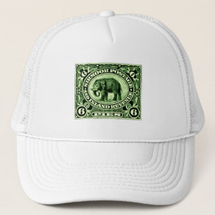 Gorra De Camionero Elefante de los Estados del Príncipe Indio 1895