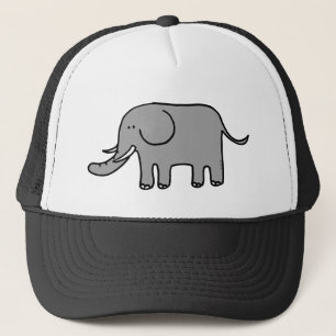 Gorra De Camionero Elefante divertido